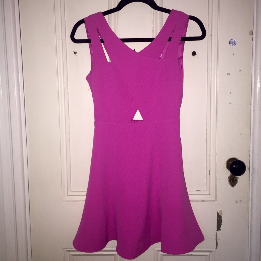 JOA Boutique Magenta Dress